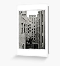 Vertigo Mono Greeting Card