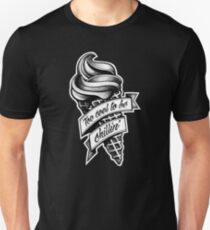 Too Cool... black and white Unisex T-Shirt