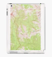 USGS Topo Map Washington State WA Skagit Peak 243737 1969 24000 iPad Case/Skin