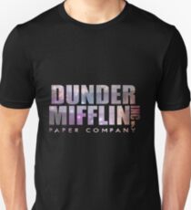 Dunder Mifflin (galaxy!!) Unisex T-Shirt