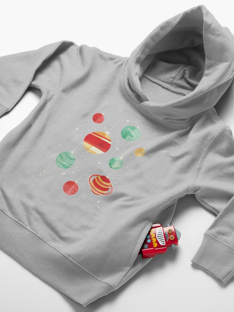 Alternate view of Joy to the Universe Toddler Pullover Hoodie