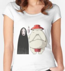 Spirited away Women's Fitted Scoop T-Shirt