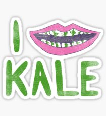 I Heart Kale Sticker