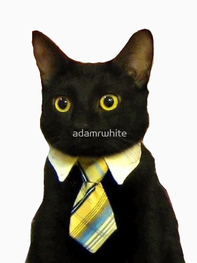 business cat shirt