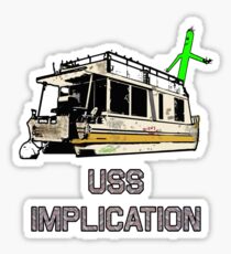 USS Implication Sticker