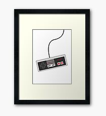 NES Controller Framed Print