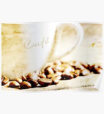 Le café Poster