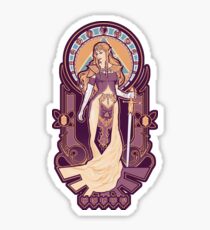Zelda Nouveau Sticker