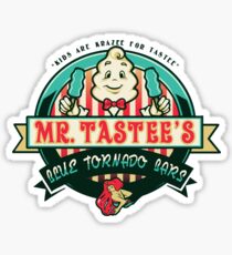Mr. Tastee's Blue Tornado Bars Sticker