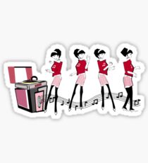 Ska Girl Sticker