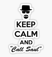 Keep Calm And Call Saul Sticker
