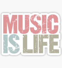Music is Life (Special Edition) Sticker