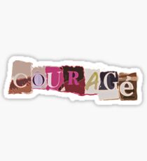 Klaine Courage Sticker