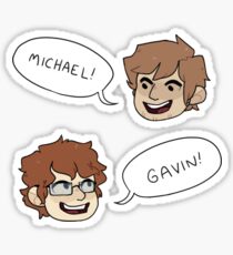 Michael & Gavin Sticker
