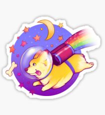 See You Space Corgi Sticker