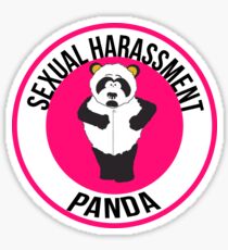 Sexual Harassment Panda Sticker