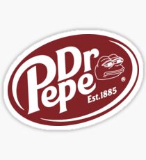 Dr Pepper Pepe Sticker