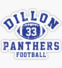 Dillon Panthers Football - 33 Sticker