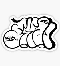 ISKE WHITE - Graffiti Sticker