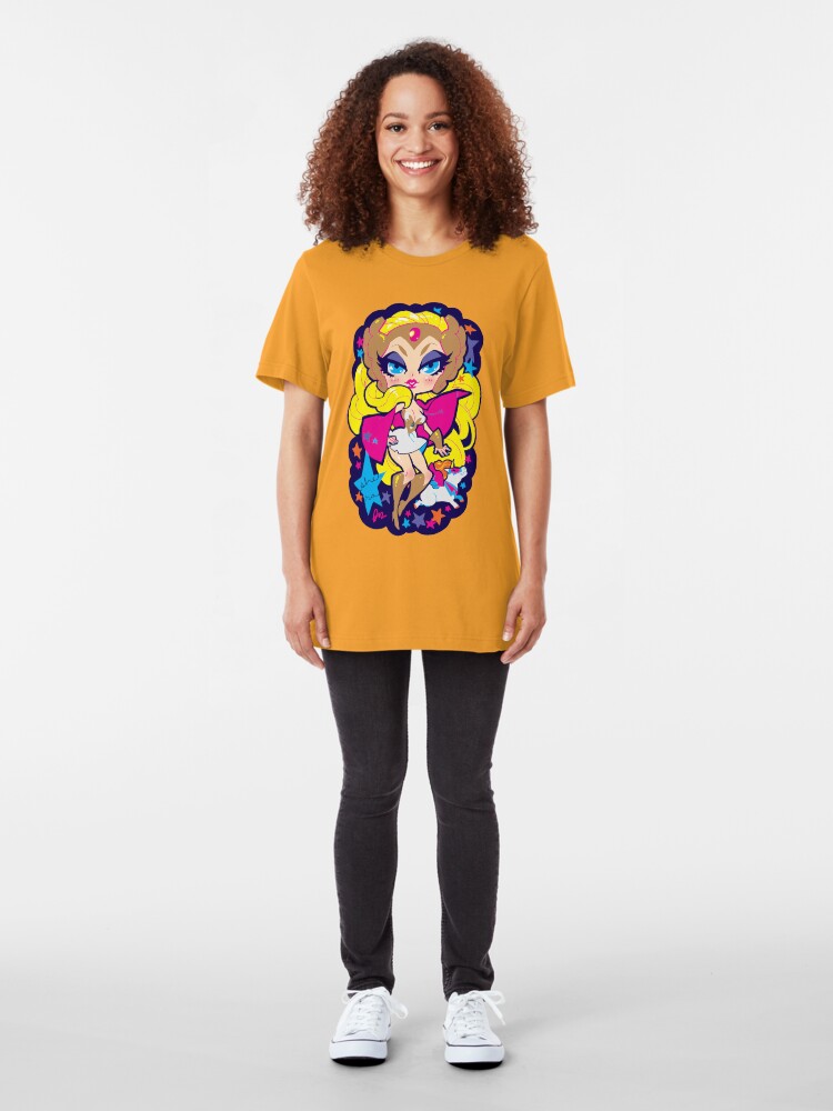 Alternate view of she-ra Slim Fit T-Shirt