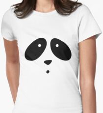 MR. PANDA Women's Fitted T-Shirt
