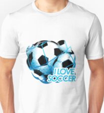 I Love Soccer Unisex T-Shirt