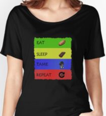 ARK EAT SLEEP TAME REPEAT Women's Relaxed Fit T-Shirt