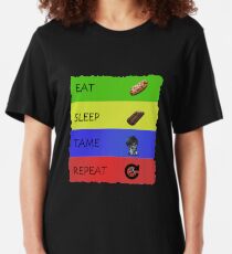 ARK Survival evolved - EAT SLEEP TAME REPEAT Slim Fit T-Shirt