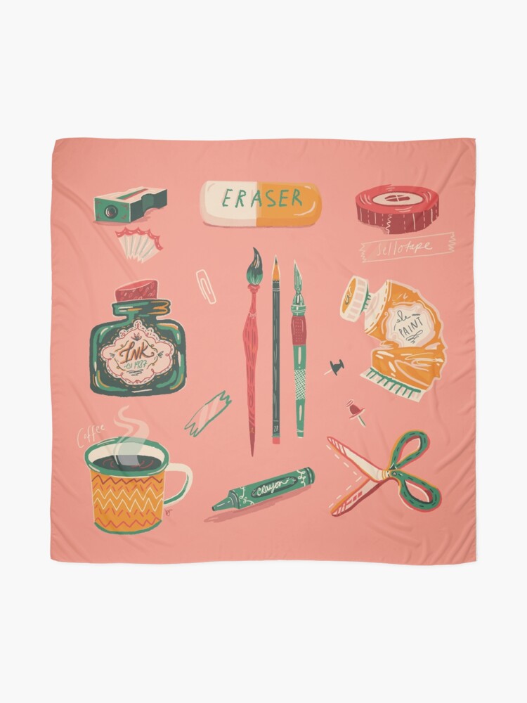 Alternate view of Art Gang Scarf