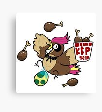 Kanto Fried Pidgeotto! Canvas Print