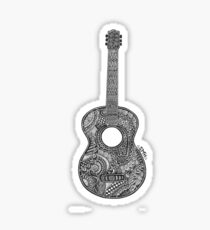 Gitarre Sticker