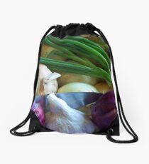 Onions in the Bag Drawstring Bag