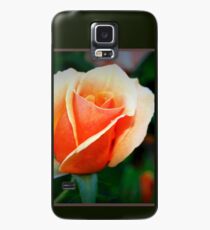 Peach rosebud Hülle & Klebefolie für Samsung Galaxy