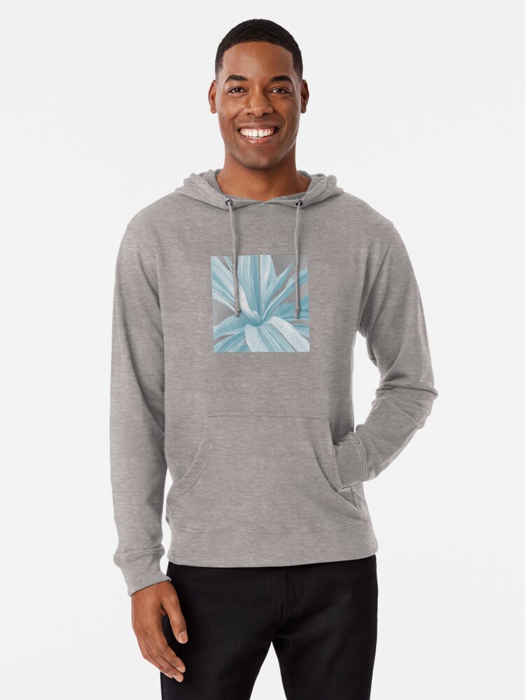 tropical blue hoodie