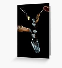 Flying Caipirinha Greeting Card