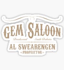 Gem Saloon vintage Sticker