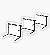 Hurdles Sticker
