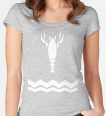 Camiseta entallada de cuello ancho Camisa Casual Link