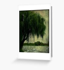 My special weeping willow tree © Greeting Card