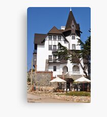 townhall of papudo, chile Canvas Print