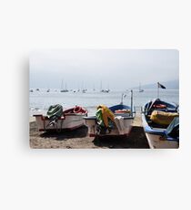 Papudo Bay Canvas Print