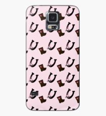 Cowgirl boots and horse shoes Case Case/Skin for Samsung Galaxy