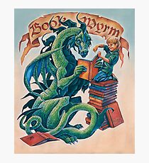 Book Wyrm Photographic Print