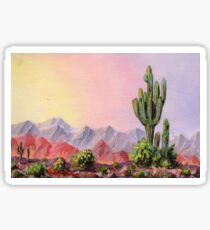 A Desert Scene * Sticker