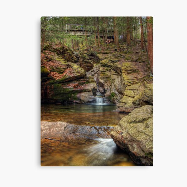 Below the Bridge April 2012 Canvas Print
