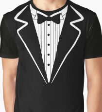 Bow Tie Tuxedo T-shirt Graphic T-Shirt