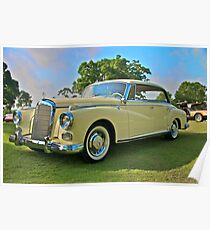 1960 Mercedes 300 Hardtop Sedan Poster