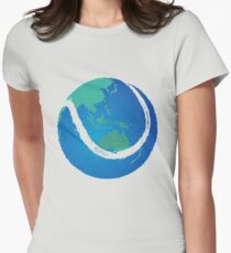 tennis tee Women's Fitted T-Shirt