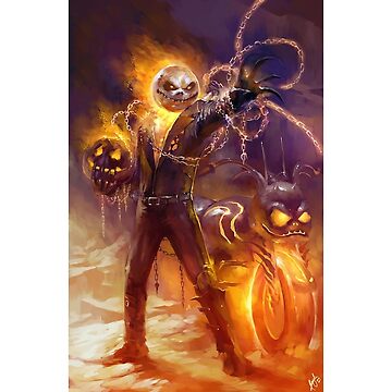 Tim Burton Crossover Ghost Rider iPad Case & Skin for Sale by slinkraz