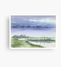 TRANQUIL BEAUTY - AQUAREL Canvas Print